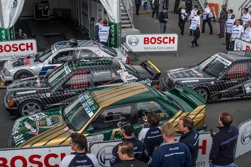 Ex-Ellen Lohr Mercedes wins as classic DTM cars return to Norisring