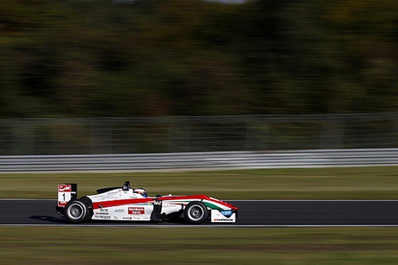 Nurburgring European F3: Rosenqvist pips Russell to race one pole