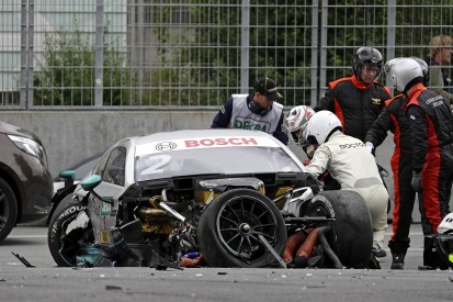 Paffett 'lucky' to escape 'nasty outcome' in Norisring DTM crash