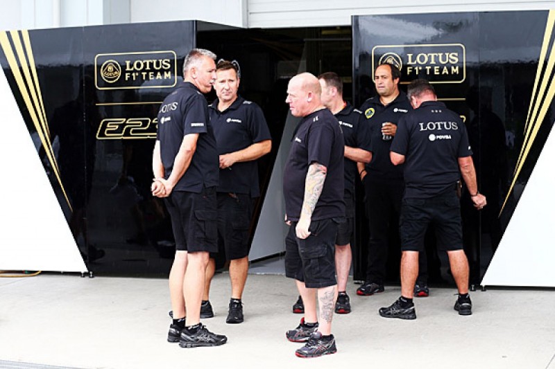 Lotus F1 team's freight arrives late to Suzuka for Japanese GP