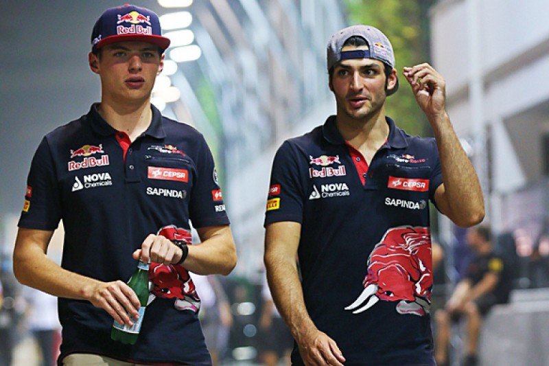 Sainz says Toro Rosso F1 team-mate Verstappen likes 'bad boy' role