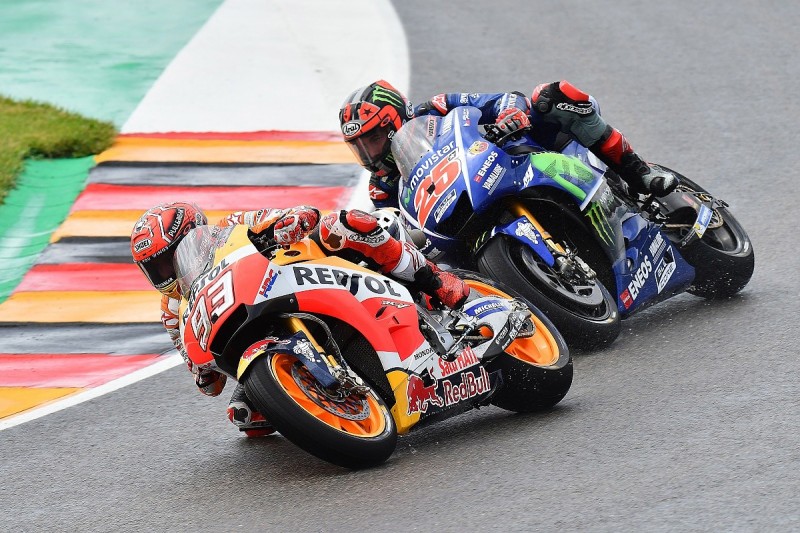 Sachsenring MotoGP: Marquez apologises to Vinales after clash