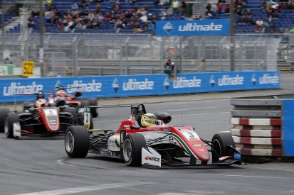 Norisring European F3: Gunther wins after Norris and Hughes collide