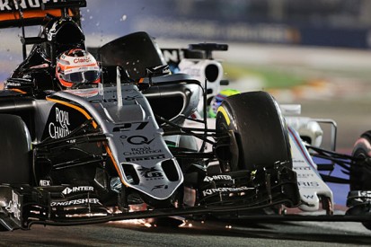 Nico Hulkenberg questions F1 stewards for Singapore GP penalty