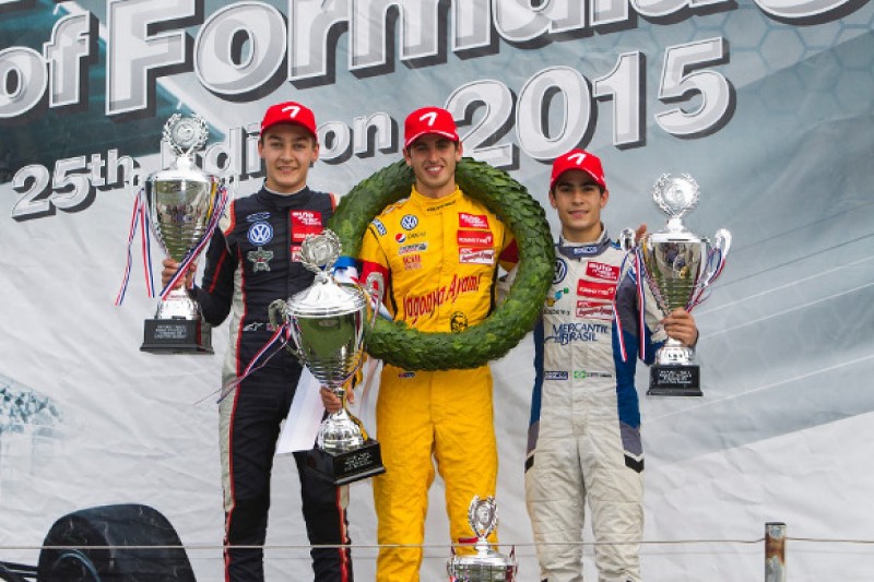 Zandvoort Masters of F3: Antonio Giovinazzi wins in a Carlin 1-2