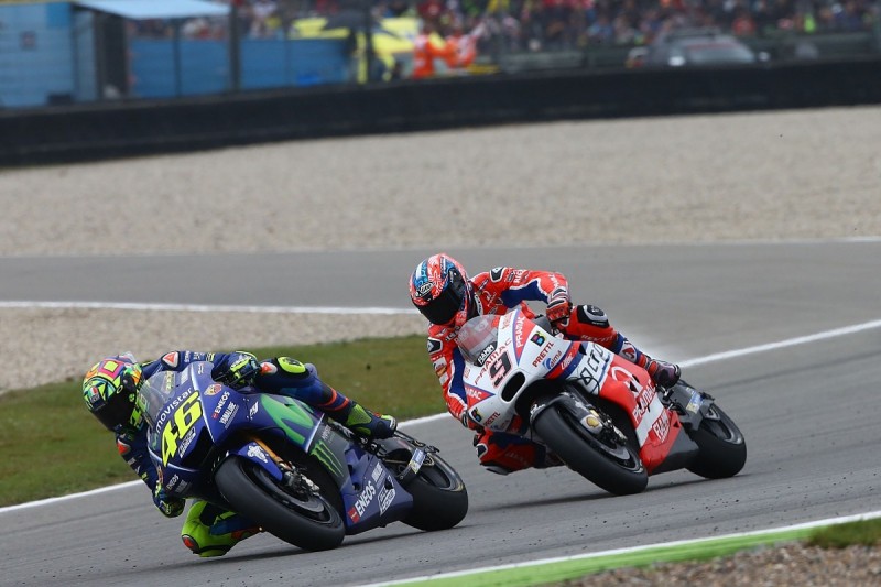 Rins apologises for holding up Petrucci on final lap in Assen MotoGP