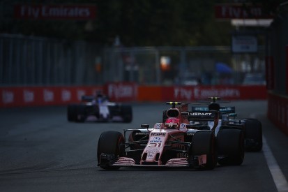 Force India F1 team to speak to drivers after Azerbaijan collision