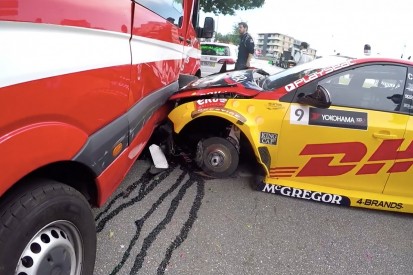 Coronel's crash with fire van in Vila Real WTCC practice was 25G