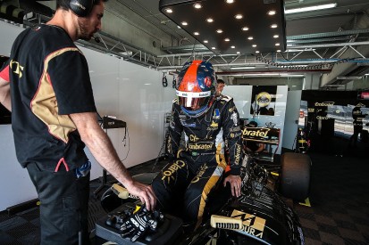 Fittipaldi leads Lotus 1-2 in qualifying for second race at Aragon
