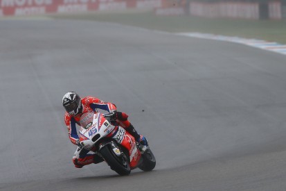 Assen MotoGP: Scott Redding leads Valentino Rossi in wet practice