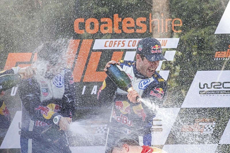 WRC Australia: VW's Sebastien Ogier wins rally, 2015 championship