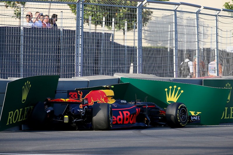 Verstappen: Baku Friday best of F1 season despite 'weird' crash
