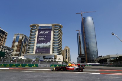 Azerbaijan GP: Verstappen leads Red Bull one-two in Baku practice