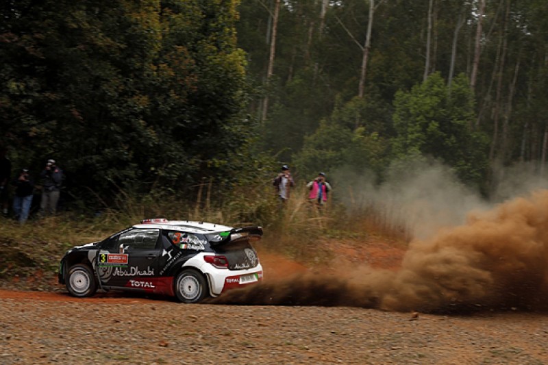 WRC Rally Australia: Citroen's Kris Meeke leads Hyundais