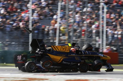Monza GP2: Alex Lynn punished for Sergey Sirotkin collision