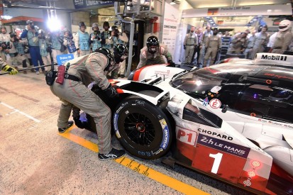 Tandy leads Le Mans for Porsche by nine laps at the halfway mark