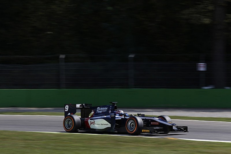 GP2 Monza: Mitch Evans sent to the back of the grid