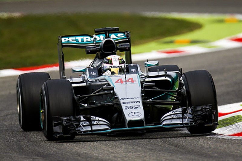 Italian GP: Lewis Hamilton edges Nico Rosberg in FP2 at Monza