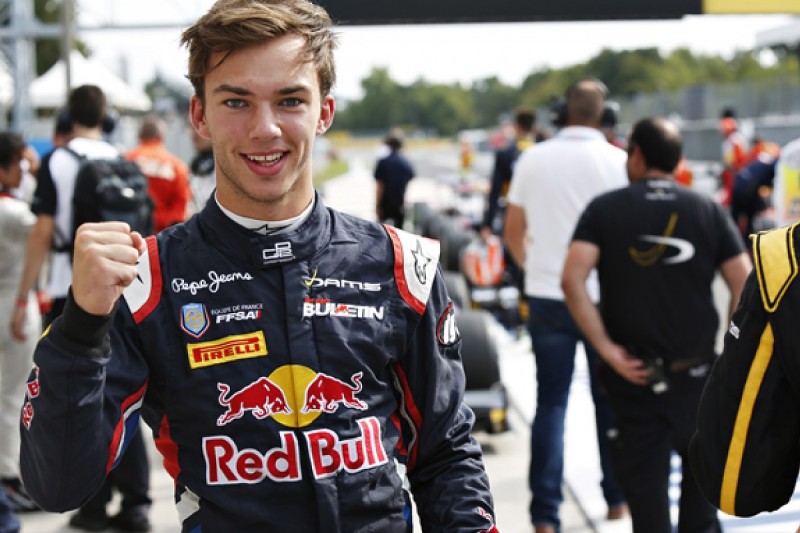 Monza GP2: Red Bull's Pierre Gasly secures maiden pole position