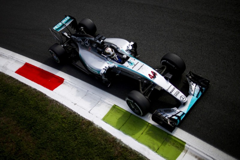 Italian GP: Mercedes' Lewis Hamilton leads first Monza F1 practice