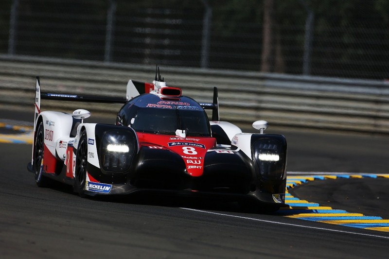 Le Mans 24 Hours: Kazuki Nakajima lap puts Toyota top in warm up