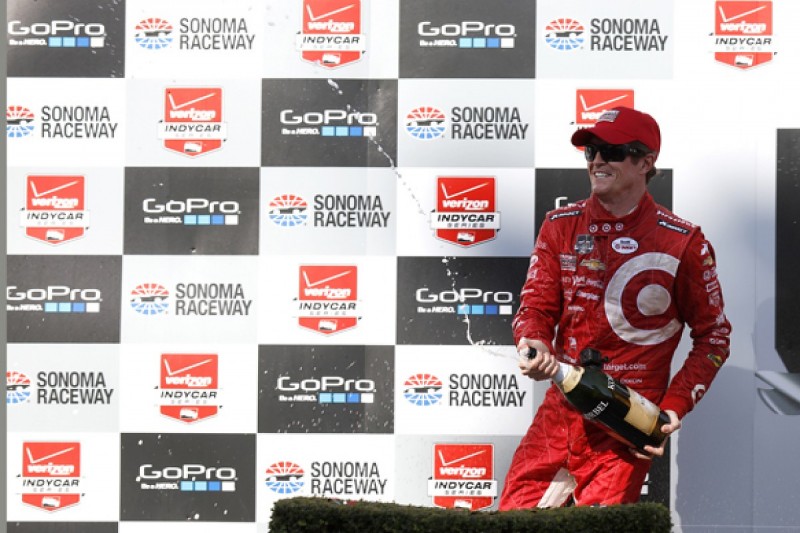 Scott Dixon denies Juan Pablo Montoya 2015 IndyCar title at Sonoma