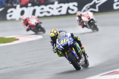 Silverstone MotoGP: Valentino Rossi wins wet race to resurrect lead