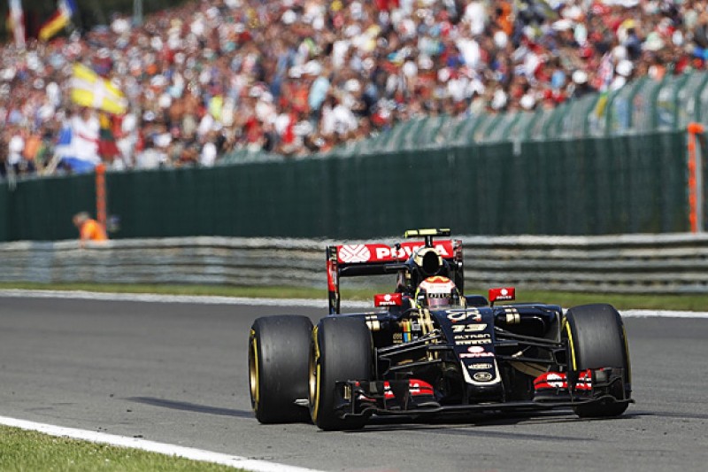 Pastor Maldonado's Belgian GP retirement was self-inflicted - Lotus