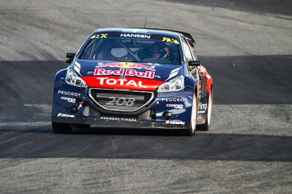 Hell World Rallycross: Timmy Hansen leads for Peugeot after heats