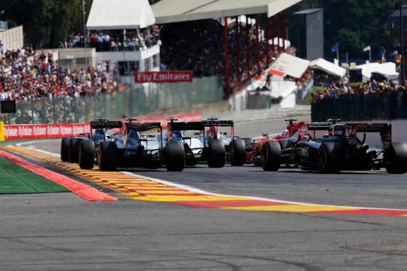 Belgian F1 GP: Nico Rosberg annoyed at himself over poor start