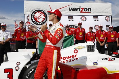 Pocono IndyCar: Castroneves pole, Montoya 19th, crash for Kimball