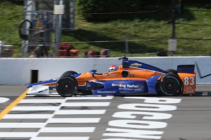 Pocono IndyCar: Charlie Kimball leads Ganassi one-two in practice