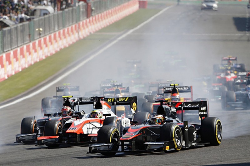 Spa GP2: McLaren's Stoffel Vandoorne wins crash-interrupted race