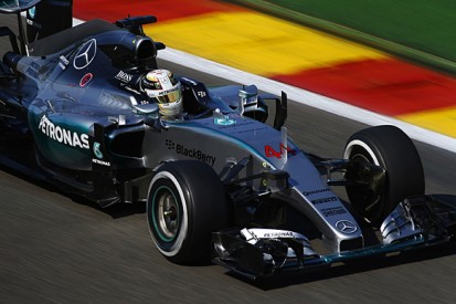 Belgian F1 GP: Lewis Hamilton heads practice three for Mercedes