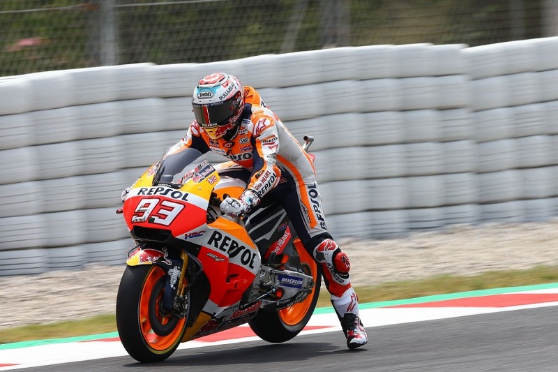 Barcelona MotoGP: Marc Marquez fastest again in second practice
