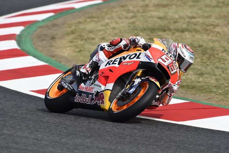 Barcelona MotoGP: Marc Marquez leads Cal Crutchlow in practice
