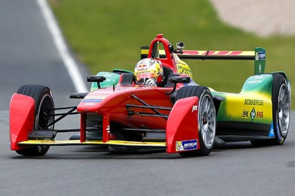 Daniel Abt breaks Formula E lap record in Donington Park test