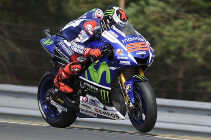 MotoGP Brno: Lorenzo leads Rossi in Yamaha third practice 1-2