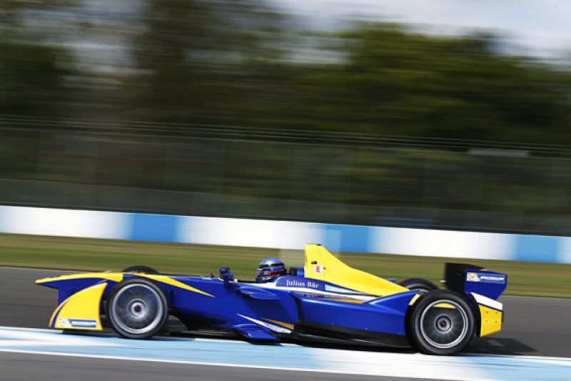 Buemi in front again in Formula E test with unofficial lap record