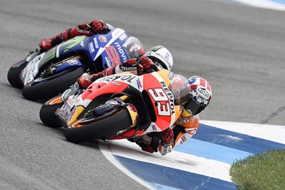 MotoGP Indianapolis: Marc Marquez wins with late Jorge Lorenzo pass