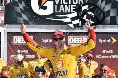 NASCAR Watkins Glen: Joey Logano wins after Kevin Harvick runs dry