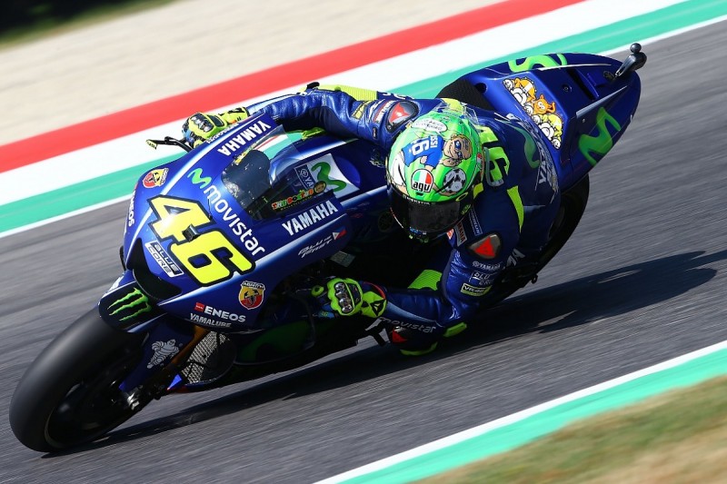 Mugello MotoGP: Valentino Rossi flies to the top in practice three