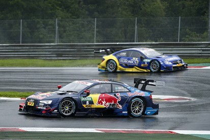 Red Bull Ring DTM: Audi's Mattias Ekstrom beats Gary Paffett in wet