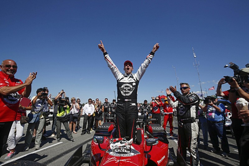 Mid-Ohio IndyCar: Graham Rahal gains on Juan Pablo Montoya with win