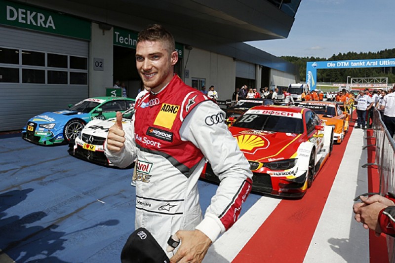 Red Bull Ring DTM: Edoardo Mortara leads all-Audi front row