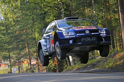 Rally Finland: Sebastien Ogier holds narrow lead on first morning