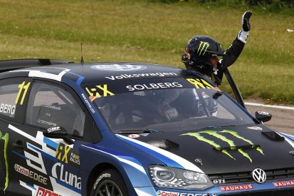Lydden Hill World RX: Solberg remains top depsite Hansen Q4 win
