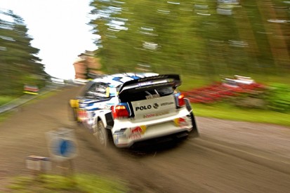 WRC Rally Finland: Sebastien Ogier pips Kris Meeke on superspecial