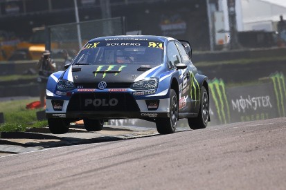 Lydden Hill World RX: Solberg leads overnight after double wins
