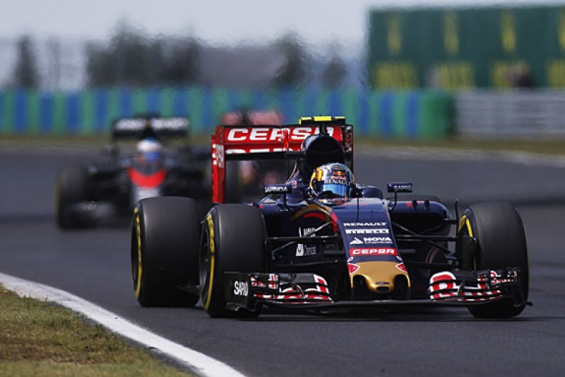 Carlos Sainz Jr questions Toro Rosso strategy calls in Hungarian GP